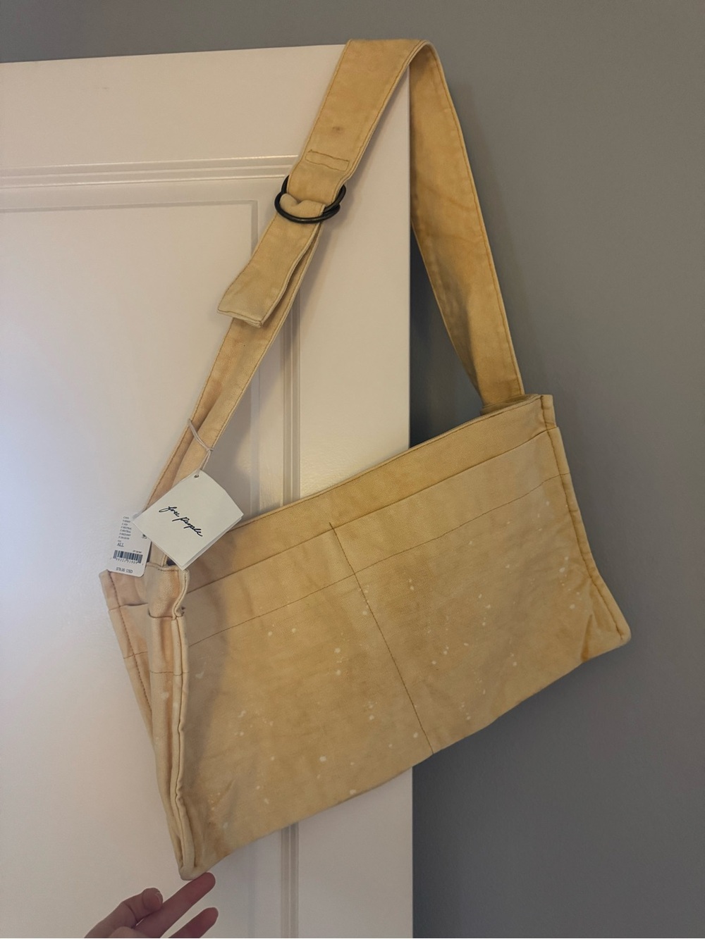 NWT Free People Camp Crush Sling Bag- Neutral - Picture 13 of 13